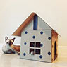 DIY บ้านแมวจากกล่องกระดาษ ทำง่าย ๆ ด้วยอุปกรณ์ไม่กี่ชิ้น